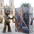 thumbnail image 2 of Figura de acción de Groot de Guardianes de la Galaxia de 25 cm, linda figura de hombre árbol bebé, estatua, muñeca, modelo coleccionable, juguete para regalo de niños, 2 of 5