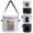 Black-16.5"x10.2", variant on Spencer Large Stackable Hat Storage Boxes, Cowboy Hat Organizer for Closet, Wide Brims Hat Carrier Case with Carrying Handles