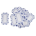 thumbnail image 1 of MagiDeal 10 fichas de póker rectangulares de cerámica para Mahjong y Texas Poker, blancas Blanco, 1 of 9