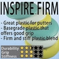 thumbnail image 3 of Zeal Disc Golf Putter by Uplay | Great Disc for All Player Levels | Inspire Firm Plastic (Yellow), 3 of 4