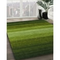 thumbnail image 2 of Ahgly Company Indoor Rectangle Contemporary Dark Forest Green Abstract Area Rugs, 2' x 3', 2 of 6