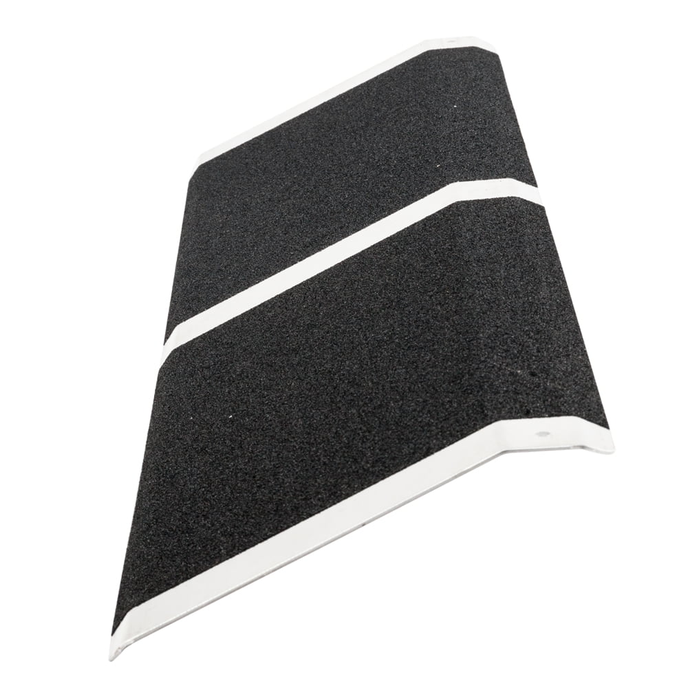 Zimtown 8 inch L x 32 inch W Portable Solid Wheelchair Threshold Ramp