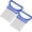 2 Blue, variant on Onion Holder Slicer for Safe Cutting, Vegetable and Tomato Cutter with Finger Guard, Kitchen Chopping Safety Tool for Onions Potatoes and More