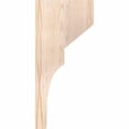 thumbnail image 3 of 5 1/2"W x 10"D x 22"H Monterey Smooth Corbel, Douglas Fir, 3 of 9