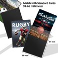 thumbnail image 2 of Fundas para cartas Mlikero, 1000 unidades, negras mate para cartas coleccionables, 2 of 6