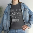 thumbnail image 7 of Clean My Poo Human Shirt - Funny Cat Lady Gift Tee - Kitty Shirt - ID: 311, 7 of 7