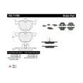 thumbnail image 2 of Centric Parts 102.11700 102 Series Semi Metallic Standard Brake Pad, 2 of 4