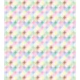 thumbnail image 3 of Geometric Circle Duvet Cover Set, Soft Circular Forms with Star Elements Radiant Unusual Abstract Art, Decorative 2 Piece Bedding Set with 1 Pillow Shams, Twin Size, Multicolor, by Ambesonne, 3 of 3