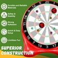thumbnail image 4 of Datingday Inflatable Soccer Dart Board,6ft Giant Kick Darts Game Set with Pump, Balls & Accessories,Indoor Outdoor Lawn Yard Party Games for Kids Adults Family & Carnival,Red, 4 of 7