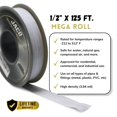 thumbnail image 3 of Cinta selladora de roscas JACO ThreadPro 1/2" x 38 m PTFE, 3 of 6