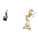 thumbnail image 5 of Estatua Abstracta De Caballo De Fuego, Arte Moderno, Escultura De Resina Con Forma De Animal En Llamas, Adorno De Escritorio Para Sala De Estar, Armario, Dormitorio, Centro De Mesa, Chimenea,, 5 of 8