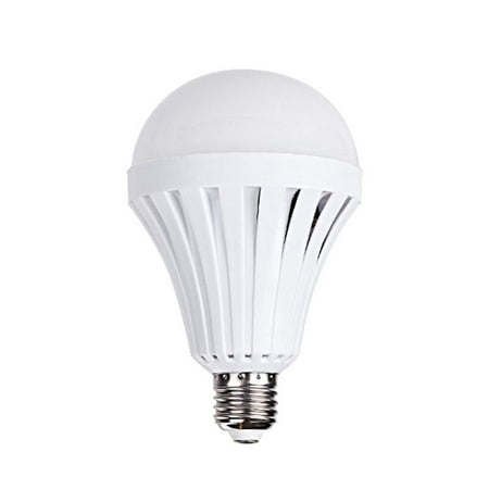 

Kotyreds 12pcs Emergency Bulb Light Household E27 LED Bulb for Room (7W No Hook)