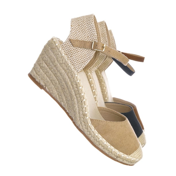 platform backless sandals