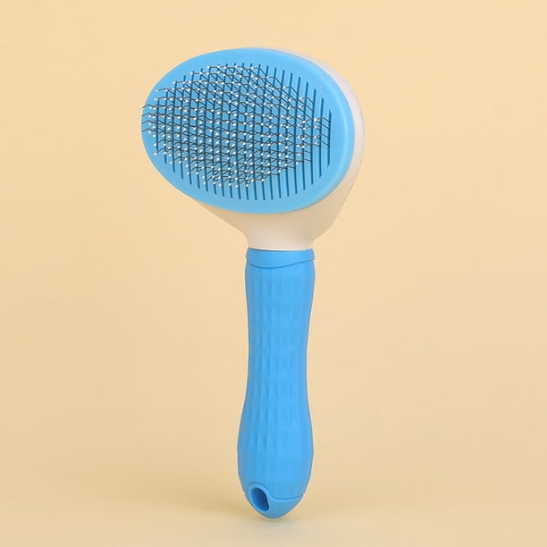 Limpieza especial de pelo largo de artefactos para gatos, cepillo para gatos para muda y aseo, cepillo para limpieza automático de mascotas con peine para pelo de gato ShuxiuWang 1327537091363