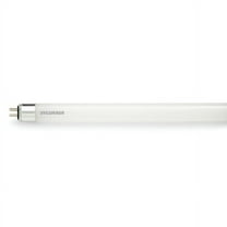 Sylvania 2' T5HE LED Tube Lights, 1000 Lumens, 7 Watt, 3500K/Warm White, Replaces 2' T5HE 14 Watt Fluorescent Tubes, Case of 25