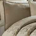 thumbnail image 3 of Riverbrook Home 10 Pc Comforter Set, King, Ivory/gold, Hillcrest, Embroidered, Polyfil Filling, Adult, 3 of 5