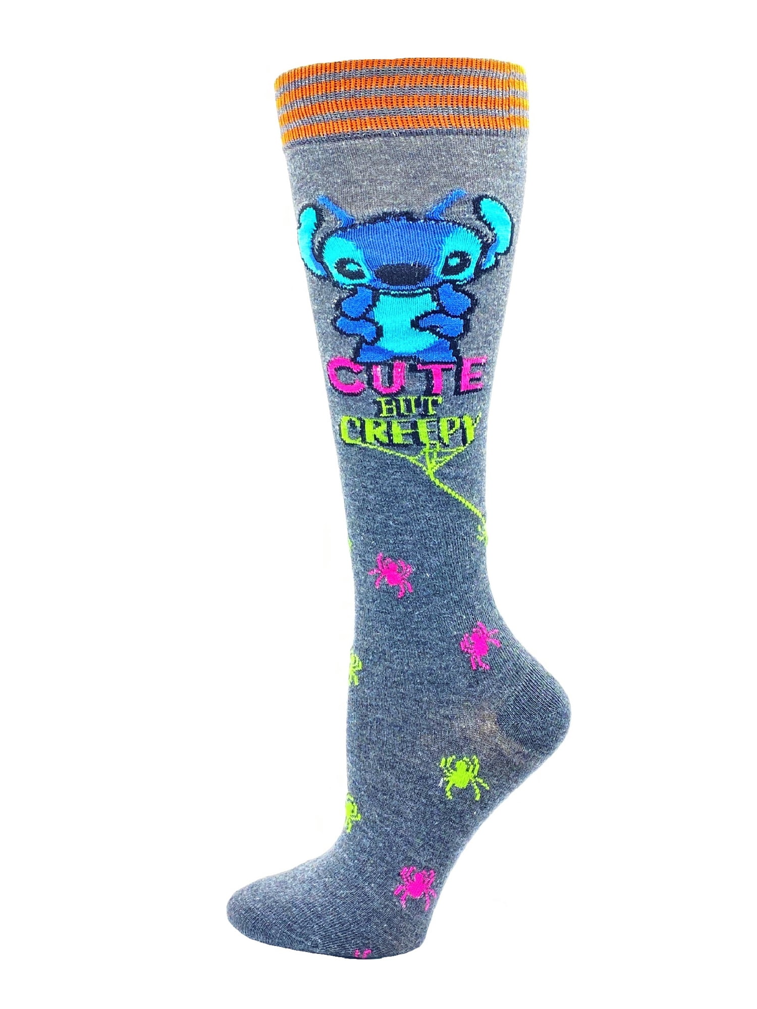 Lilo & Stitch Halloween Women's Knee High Socks, 1-Pack, Size 4-10
