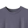 thumbnail image 5 of Track Sets for Men 2 Piece Round Neck Sleeveless Shirts And Drawstring Baggy Elastic Waist Shorts Summer Cotton Comfy Workout Sets Gray 4XL, 5 of 5