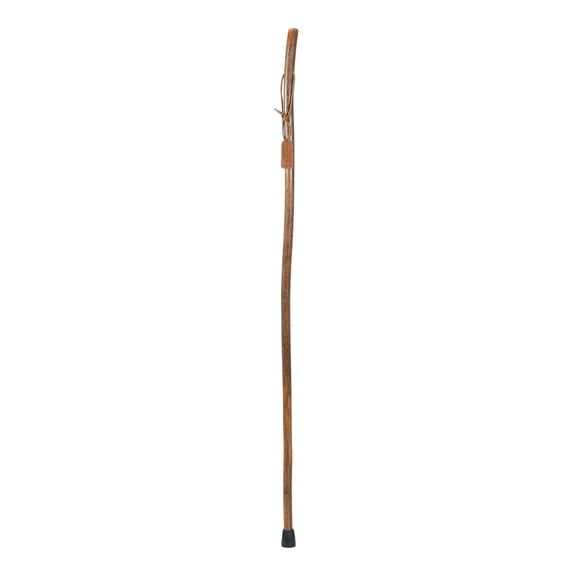 Brazos Free Form Hickory Wood Walking Stick 41 Inch Height