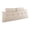 Khaki, variant on Triangular Wedge Pillow, Triangular Headboard Pillow for Daybed, Backrest Positioning Support Pillow Cushion for Resting Reading,47.2x7.9x19.7 Inch(with 2PC Roll Pillow)