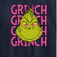 thumbnail image 3 of The Grinch - Grinch Stacked - Toddler & Youth Crewneck Fleece Sweatshirt, 3 of 5
