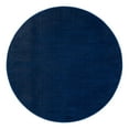 thumbnail image 3 of Unique Loom Williamsburg Collection Area Rug - Solid (5' 3" Round Navy Blue), 3 of 7