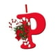 thumbnail image 3 of Adorno navideño con letras, decoración navideña colgante, decoración decorativa DIY para colgar. P, 3 of 9