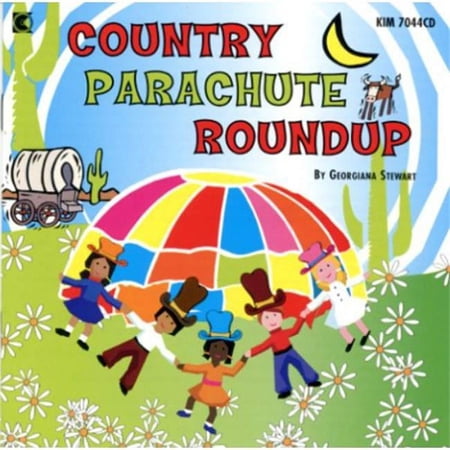 Kimbo Educational Country Parachute Roundup Song CD for 2nd to 5th Grade