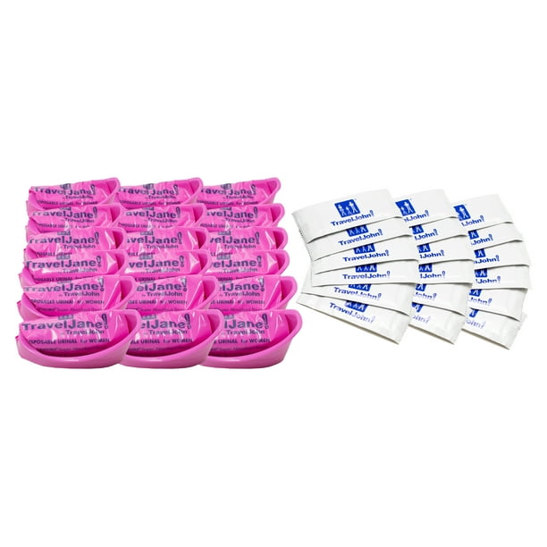 TravelJane Disposable Urinal (TJ1R) 18 Pack