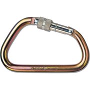 Omega Pacific Large Screw Lock Steel HMS Carabiner 12S78L