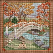 Mill Hill Buttons & Beads Counted Cross Stitch Kit 5"X5"-Foot Bridge (14 Count)