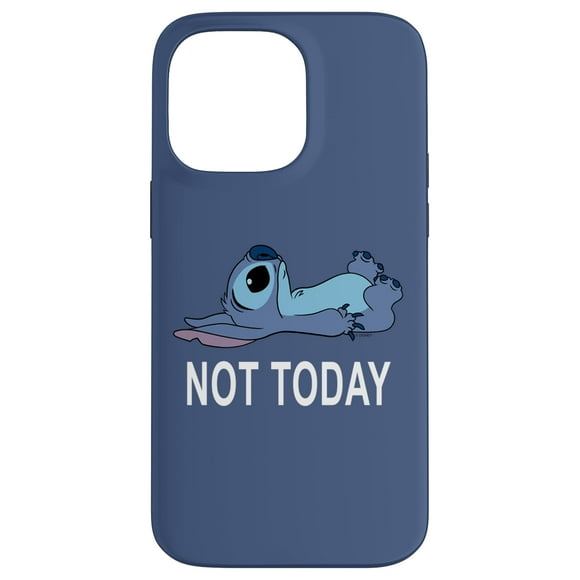 Funda para teléfono Disney Lilo & Stitch Not Today para iPhone 14 Pro Max