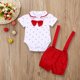 thumbnail image 4 of Gibobby Blusa Termica Mujer Trajes para niños pequeños Bebé corto + Ropa Manga Niños Pantalones Bebé 2PCS Conjunto Niños Trajes y conjunto（Rojo， 12 Meses), 4 of 5