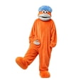 thumbnail image 6 of ZHANGDER Silly Big Mouth Monster Onesie, Cozy Plush Homewear with Shoes, 2 Years-2XL, 6 of 7
