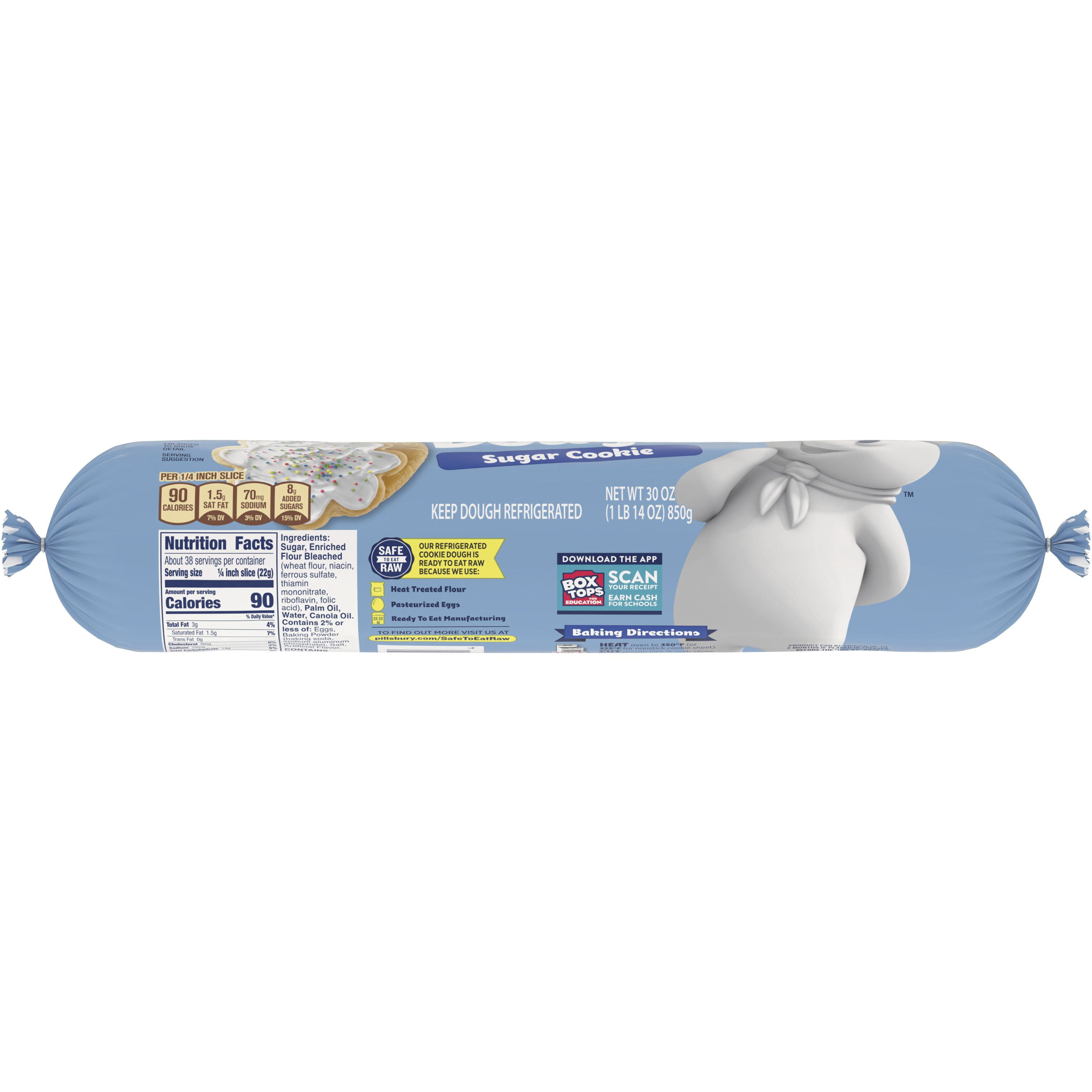 Pillsbury Eat or Bake Sugar Cookie Dough 30 oz