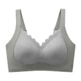 thumbnail image 3 of Full Coverage Wireless Everyday Comfort Bra for Support in Plus Size Longline Design and Everyday Wear Everyday T-Shirt Bra with Full Coverage Support, 3 of 3