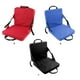 thumbnail image 5 of Eigraketly Cojín plegable con soporte para la espalda, herramientas para acampar al aire libre en interiores, asiento de canoa multicolor, Kayak, pesca, carpas Rojo Eigraketly OD027491-01, 5 of 6
