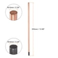 thumbnail image 2 of Unique Bargains 10x355mm Copper Coated Gouging Carbon Gouging Rods Electrodes 10 Pack, 2 of 4