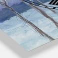 thumbnail image 3 of Designart 'Evening Serenade II' Traditional Wall Clock, 3 of 3