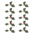 thumbnail image 1 of COSMOBETTY 10Ud Follaje Artificial De Hojas Para Adornos Navideños Resistente Para Colgar En Puerta Y Árbol, 1 of 6