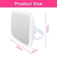 thumbnail image 6 of Baby Safe Mirror - Plug-In Style with Surrounding Light Strips  Acrylic Shatterproof Surface   Straps for Easy Installation, 6 of 6