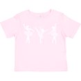 thumbnail image 3 of Inktastic Mandala Ballet Dancers Boys or Girls Toddler T-Shirt, 3 of 5