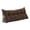 Brown, variant on Large Pillow Headboard with Side Pocket - 60in Soft Velvet Headboard Pillow for Reading & Lounging, Purple