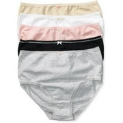 Secret Treasures - Stretch Cotton Brief Panties, 5-Pack