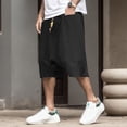 thumbnail image 4 of B91xZ Gym Shorts for Men Loose-Fit Workout Gym Shorts with Pockets,Black L, 4 of 5
