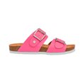 thumbnail image 3 of Sandalias de piso color Rosa Exterior Piel sintética, Ajuste con 1 tiempo, Construcción Vegano RBBASICS 145604, 3 of 3