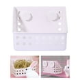 thumbnail image 1 of REK Elevated Pet Feeder Stand For Small Indoor Durable Plastic Raised Dog Cat Bowls Holder Feeding Station Slip Design Easy To Clean, 1 of 5