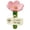 Pink, variant on YiaNXan 1 Pack Bee Watering Stations for Garden, Hummingbird Feeder with Stake Base, Flower-Shaped Resin Bee Cups Water for Bees (Yellow)
