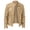 Gold, variant on Men's Faux Leather Jacket Long Sleeve Full Zip Mid-Length Casual Outerwear,Sleek Motorcycle-Inspired Style for City Nights, Weekend Hangouts, and Dinner Dates