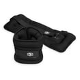 Athletic Works Adjustable Ankle and Wrist Weights, 5Pound Pair